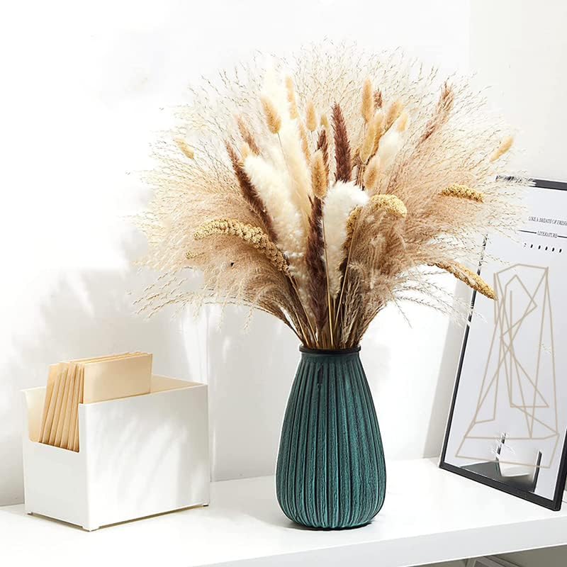 dried_flower - preserved_flower - fake_flower - Dried Pampas Grass Decor DIY Boho Natural Flower Decor Pompous Plants - Molly Garden - Molly_Garden_Floral