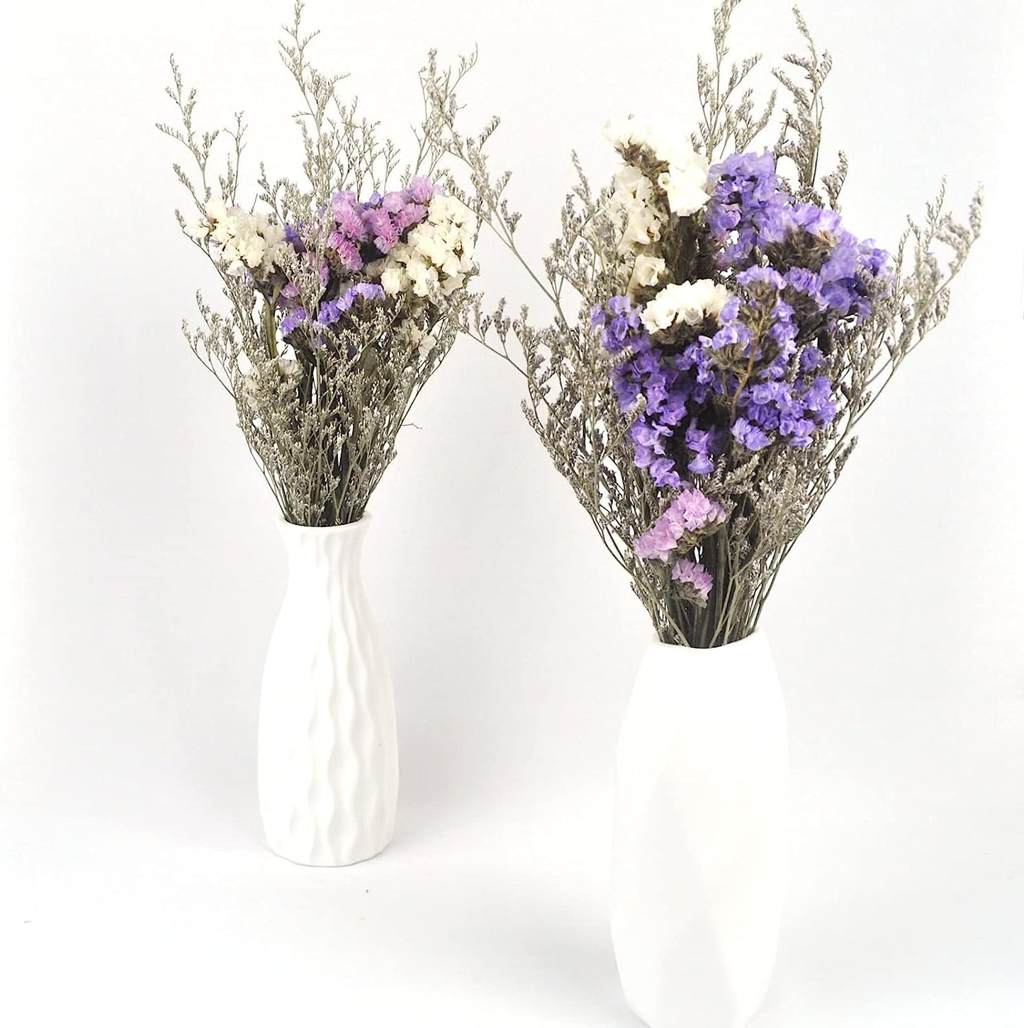 dried_flower - preserved_flower - fake_flower - 2Packs of Caspia Statice/Sea Lavender Dried Flower Bouquets 100% Natural - Molly Garden - Molly_Garden_Floral