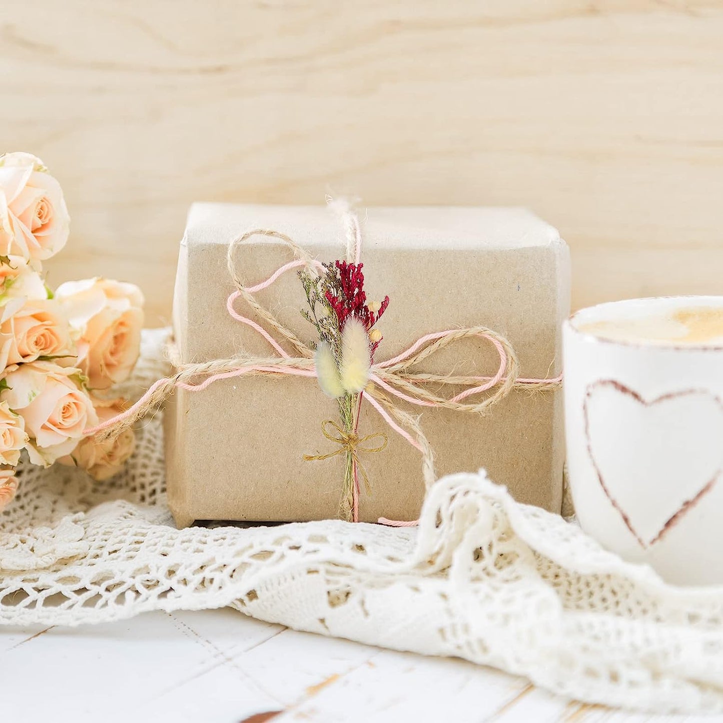 dried_flower - preserved_flower - fake_flower - 6Pcs Mini Dried Flowers Bouquet Mixed Natural Floral for DIY Crafts - Molly Garden - Molly_Garden_Floral