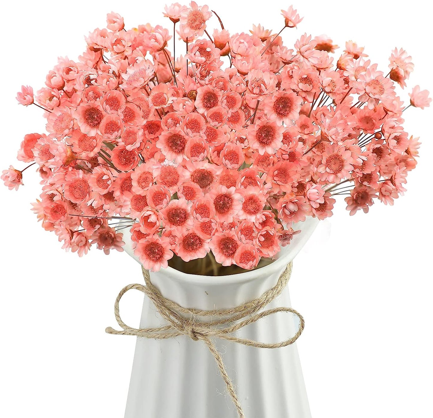 dried_flower - preserved_flower - fake_flower - 200Pcs Natural Dry Flowers Brazilian Small Star Daisy Dried Mini Chamomile Bouquet - Molly Garden - Molly_Garden_Floral