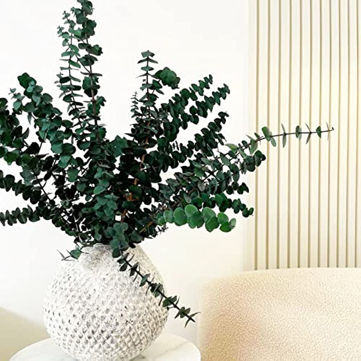dried_flower - preserved_flower - fake_flower - 16Pcs Preserved Dried Eucalyptus Branches for Vase Filler Floral Home Decor - Molly Garden - Molly_Garden_Floral