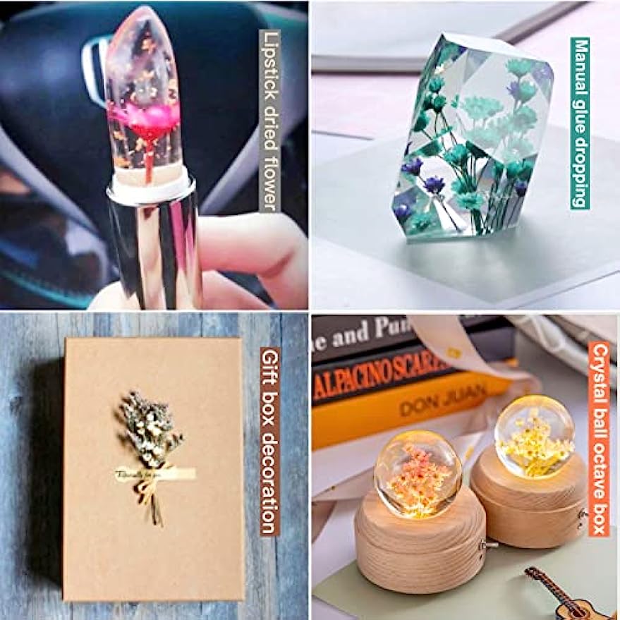 dried_flower - preserved_flower - fake_flower - 200Stems Brazilian Small Star Daisy Dried Flowers Mini Chamomile Bouquet - Molly Garden - Molly_Garden_Floral