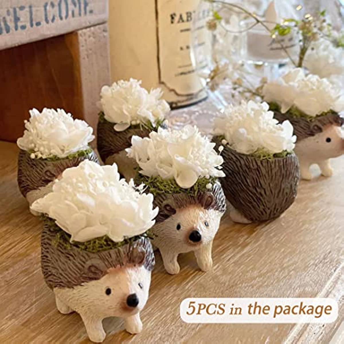 dried_flower - preserved_flower - fake_flower - 5Pcs Dried Preserved White Hydrangea Flowers 14'' Corolla Size Hydrangeas Petals - Molly Garden - Molly_Garden_Floral