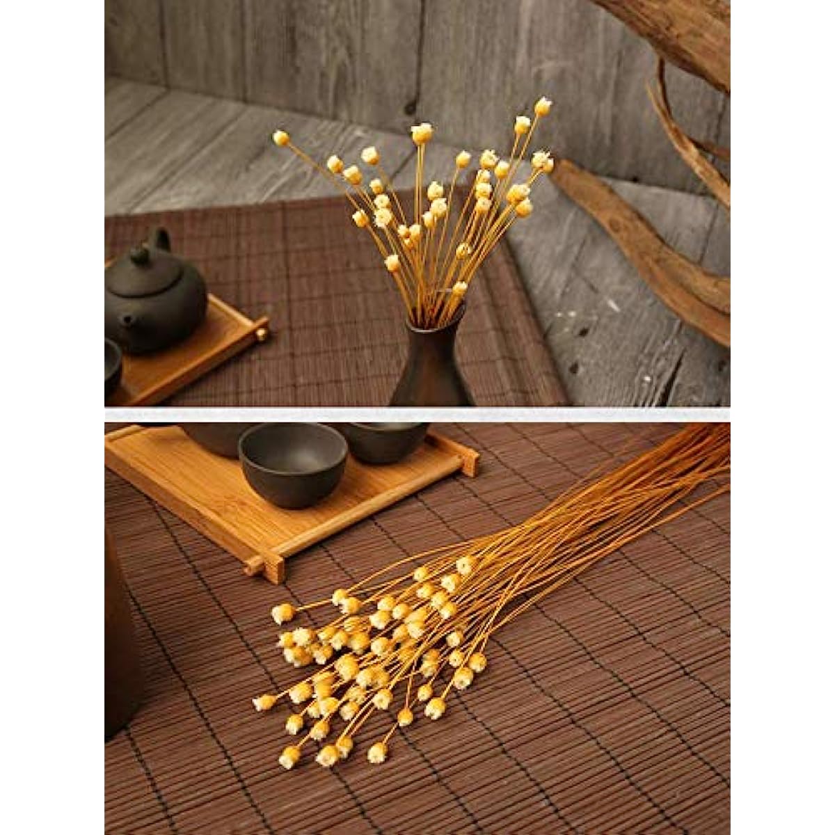 dried_flower - preserved_flower - fake_flower - 250Stems Natural Dry Flowers Brazilian Small Star Daisy Dried Mini Chamomile - Molly Garden - Molly_Garden_Floral