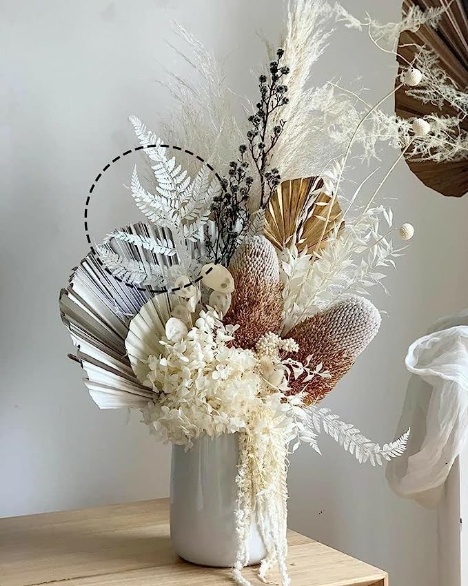 dried_flower - preserved_flower - fake_flower - 10Stems Preserved Real Green Ferns Dried Green Fern Tips Bouquets Flowers - Molly Garden - Molly_Garden_Floral
