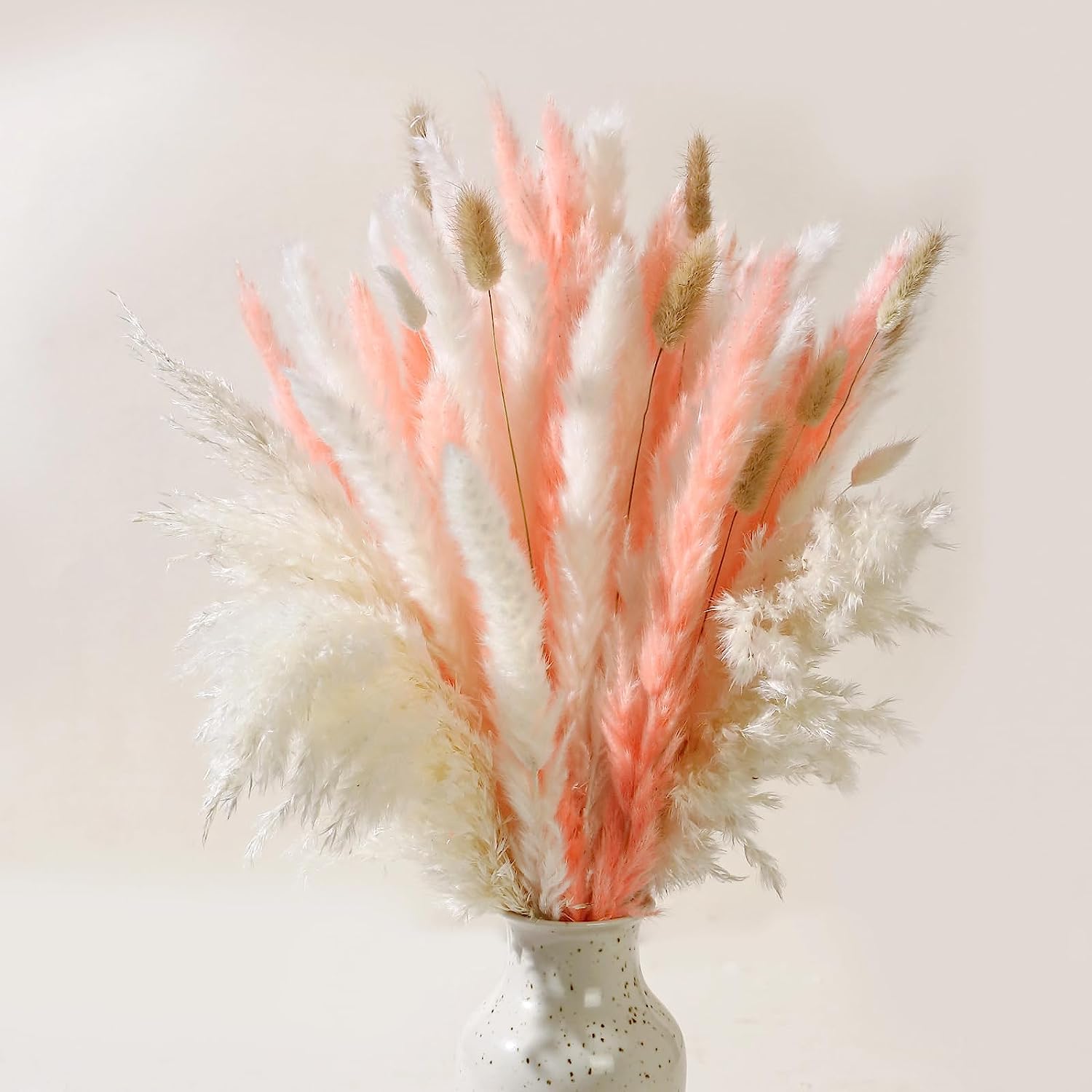 dried_flower - preserved_flower - fake_flower - 17" Natural Dried Flower Bouquet Floral Arrangements for Decoration - Molly Garden - Molly_Garden_Floral