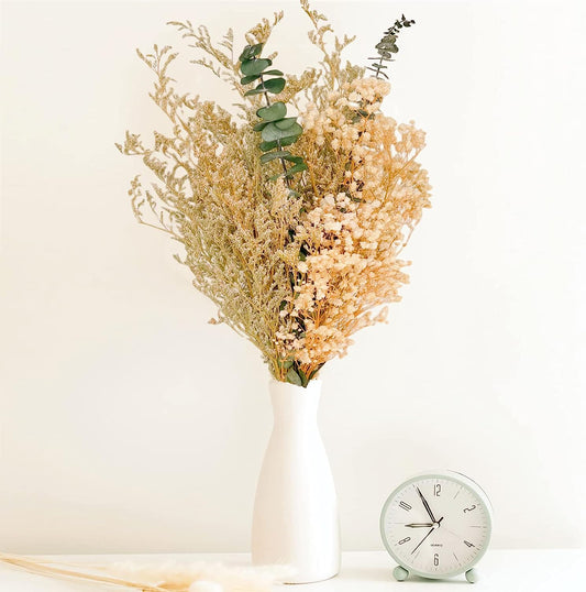 dried_flower - preserved_flower - fake_flower - Natural Dried Flower Bouquet Boho Home Decor Babys Breath Floral Arrangements - Molly Garden - Molly_Garden_Floral