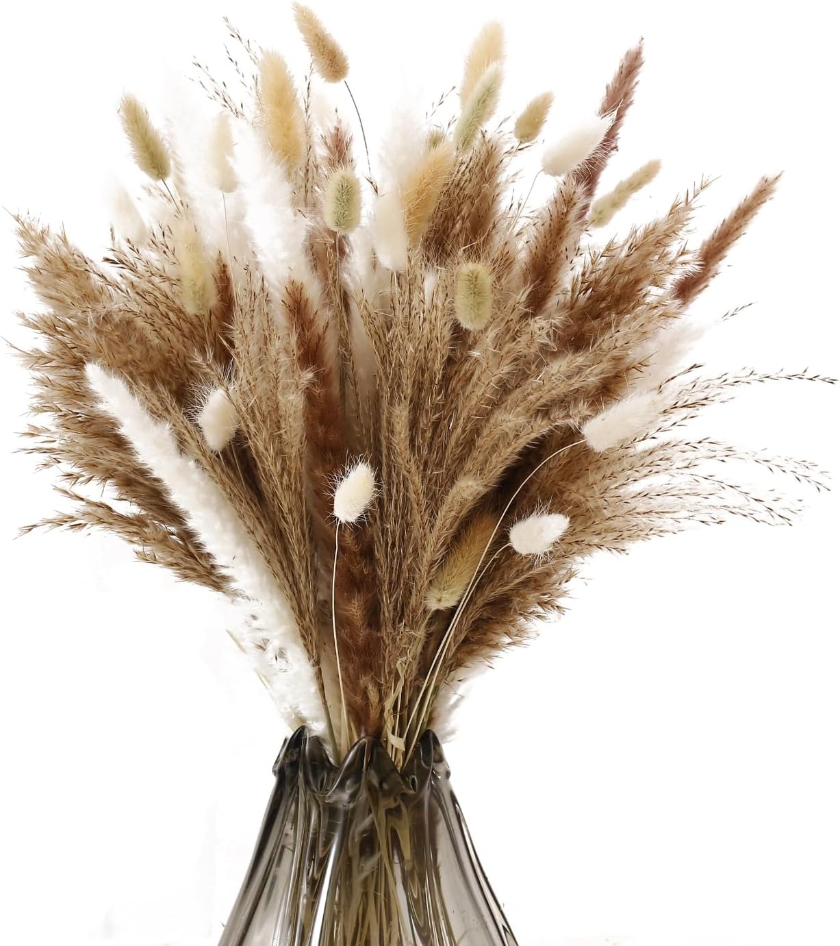 dried_flower - preserved_flower - fake_flower - 17" Natural Dried Flower Bouquet Floral Arrangements for Decoration - Molly Garden - Molly_Garden_Floral