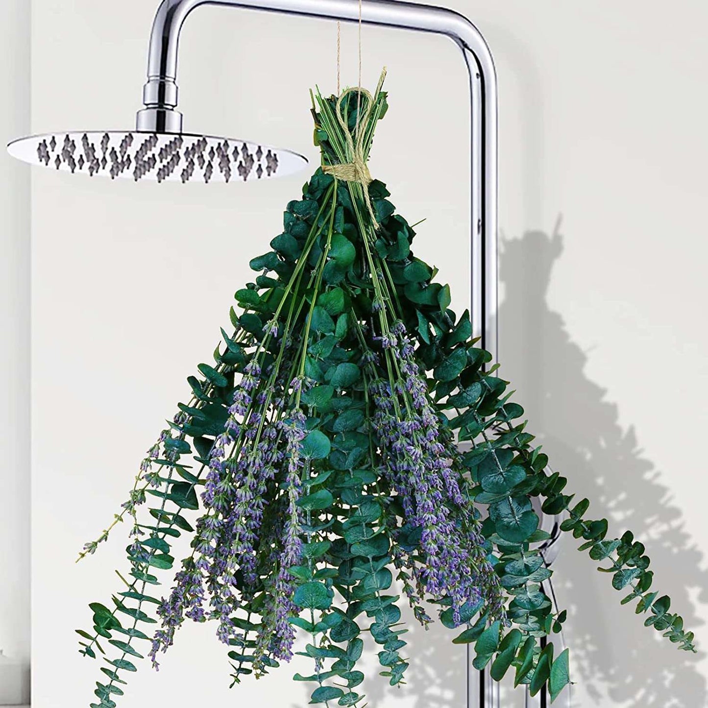 dried_flower - preserved_flower - fake_flower - 80Pcs Mix Dried Preserved Eucalyptus & Lavender Flowers Bundles for Shower - Molly Garden - Molly_Garden_Floral